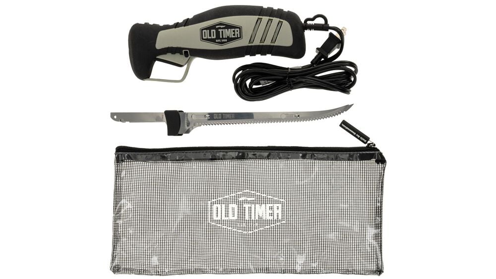 OLD TIMER 110V ELECTRIC CORDED FILLET KNIFE 8"