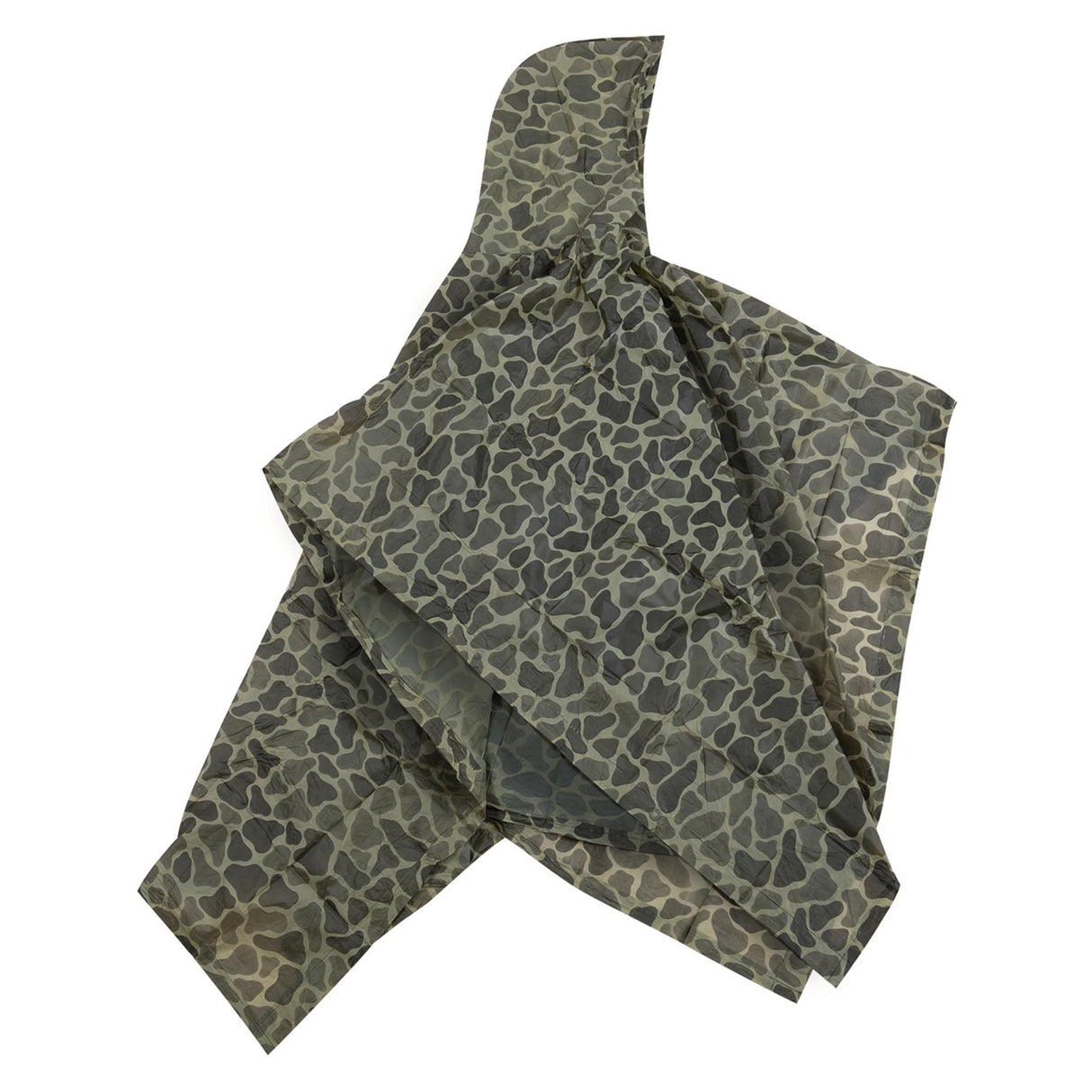 STANSPORT HOODED CAMO PONCHO