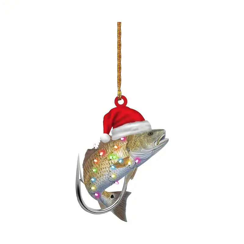 BASS FISHING ORNAMENTS
