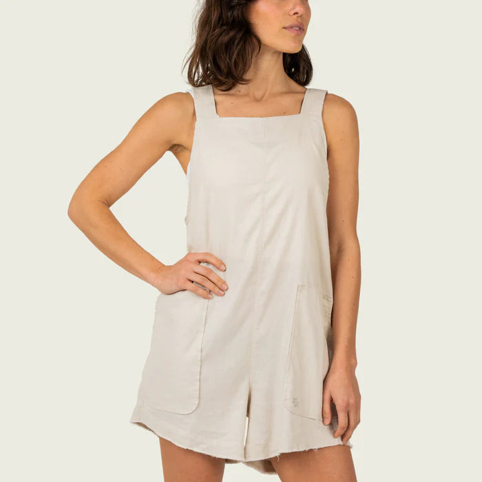 MARSH WEAR WOMEN'S LOWTIDE LINEN ROMPER