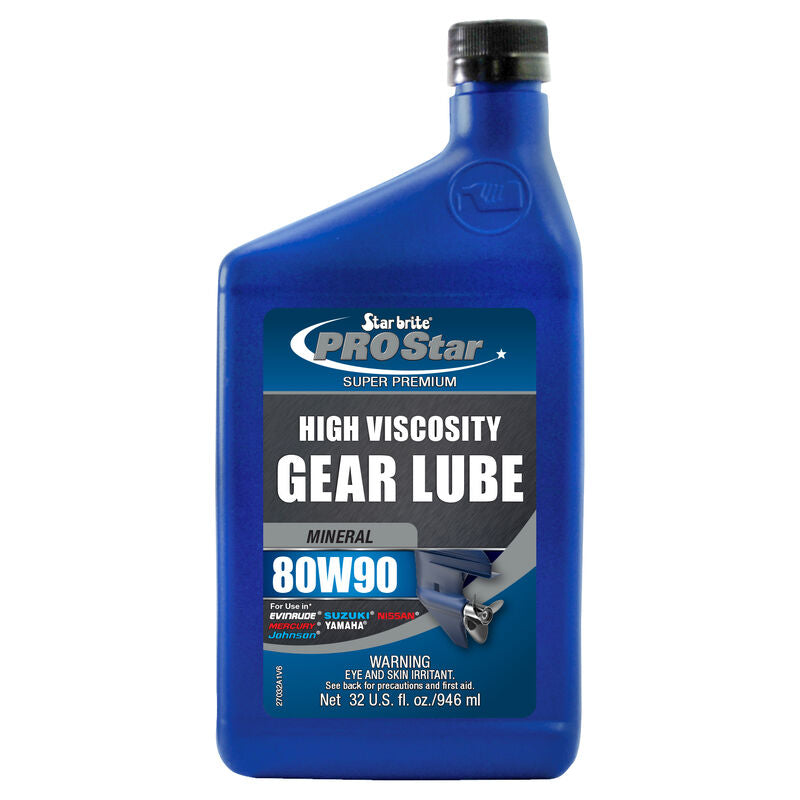 STAR BRITE 80W90 HIGH VISCOSITY GEAR LUBE 32OZ