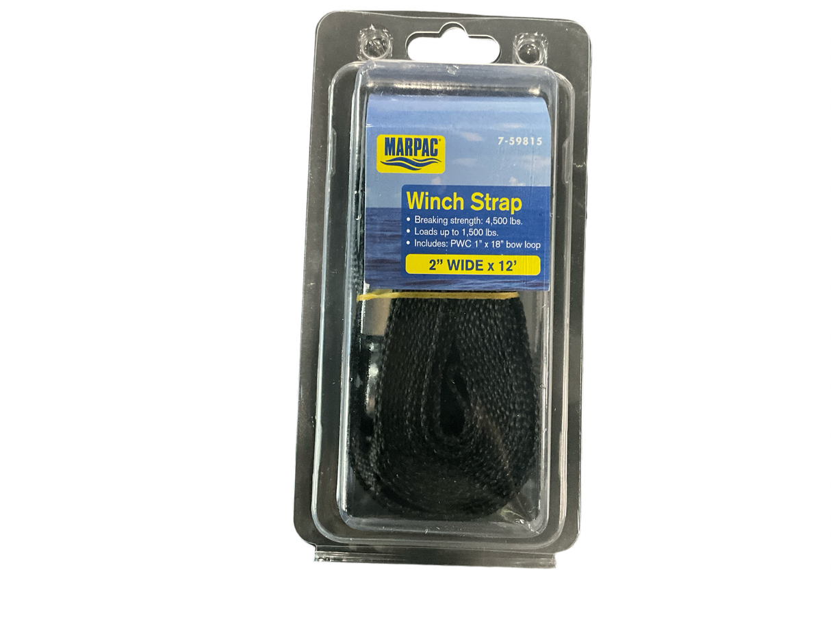 SHOP MARPAC WINCH STRAP 2" WIDE X 12'