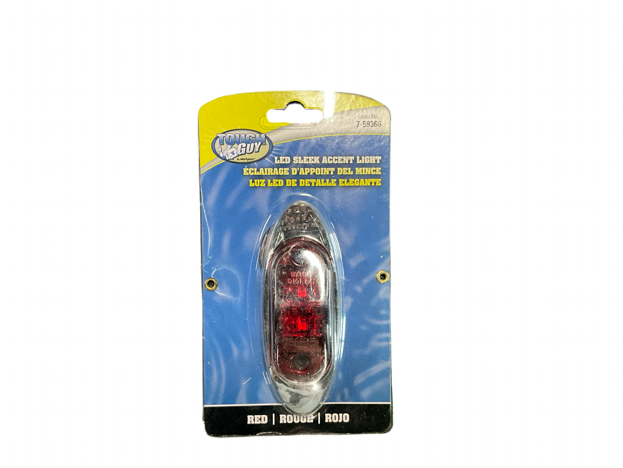 MARPAC TOUCH GUY LED SLEEK RED ACCENT TRAILER LIGHT