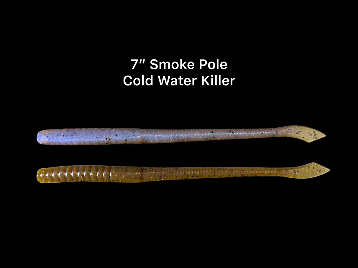 BOJANGLE BAITS 7" SMOKE POLE SOFT BAITS