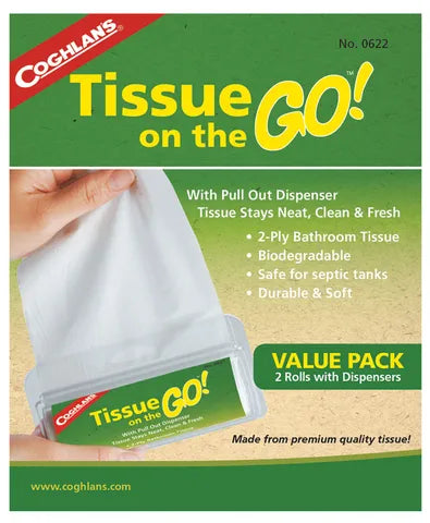 COGHLAN'S TISSUE ON THE GO 2PK