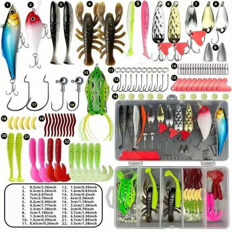 BASS ASSORTED TACKLE PACK 109PC