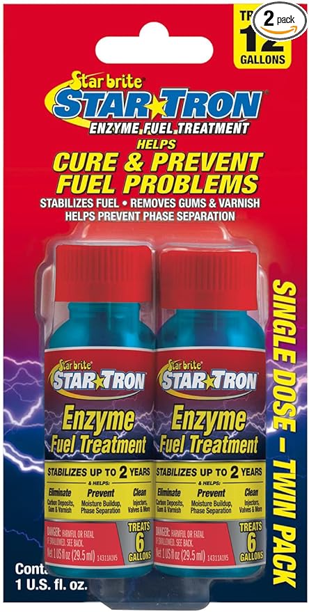 SHOP STAR BRITE/TRON ENZYME FUEL TREATMENT 1 OZ TWIN PACK