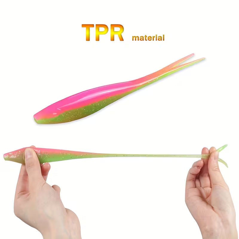 LARGE FORKTAIL SOFT BAIT 7" SPLIT TAIL WORM