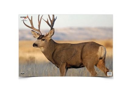 BIRCHWOOD CASEY EZE-SCORER 23"X35" MULE DEER TARGET 2PK