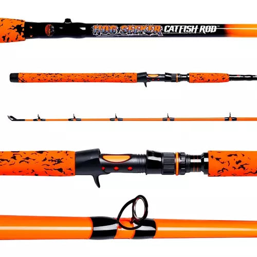 WHISKER SEEKER HOG SEEKER CATFISH CASTING ROD 7'6"
