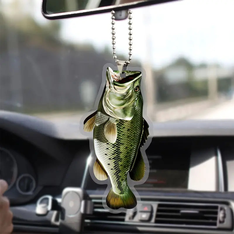 MINI BASS REARVIEW MIRROR PENDANT