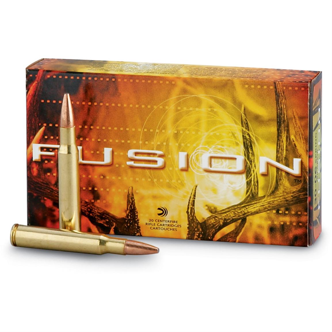 FEDERAL FUSION BONDED SOFT POINT AMMO