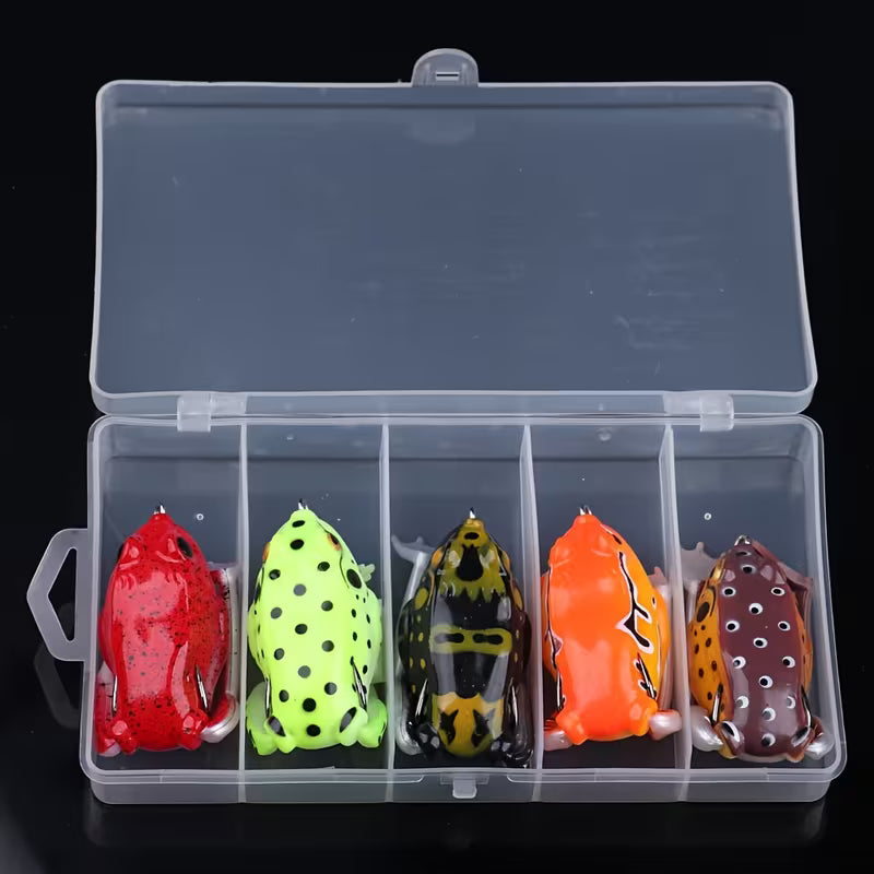 ASSORTED BOX OF FROGS 5PK