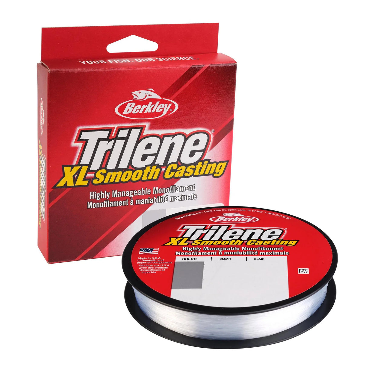BERKLEY TRILENE XL SMOOTH CASTING FISHING LINE