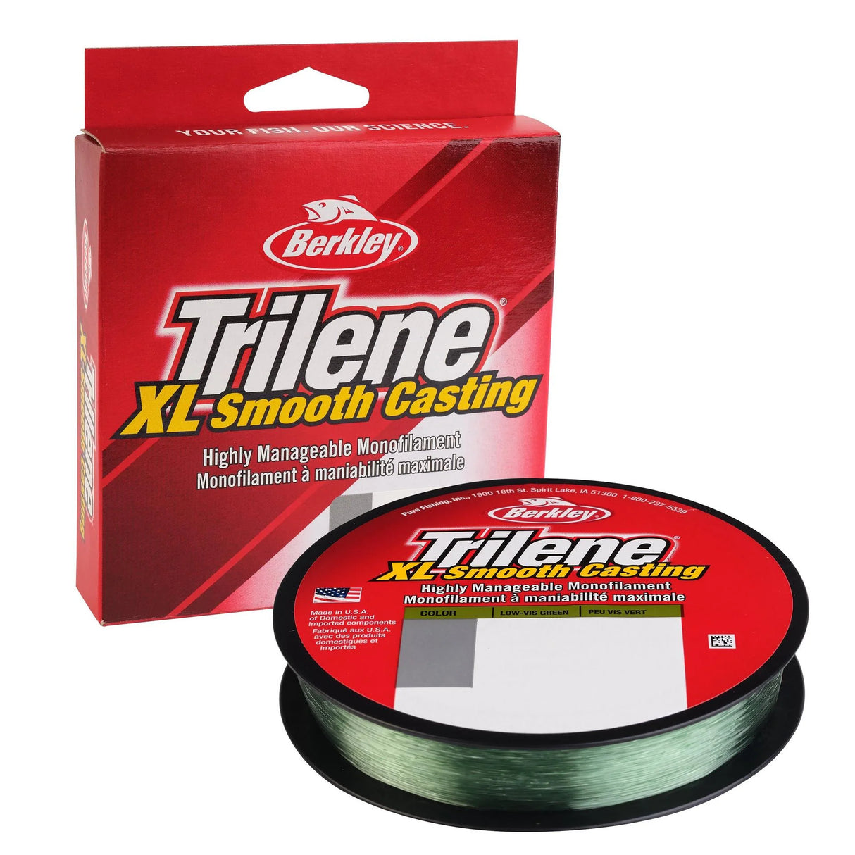 BERKLEY TRILENE XL SMOOTH CASTING FISHING LINE