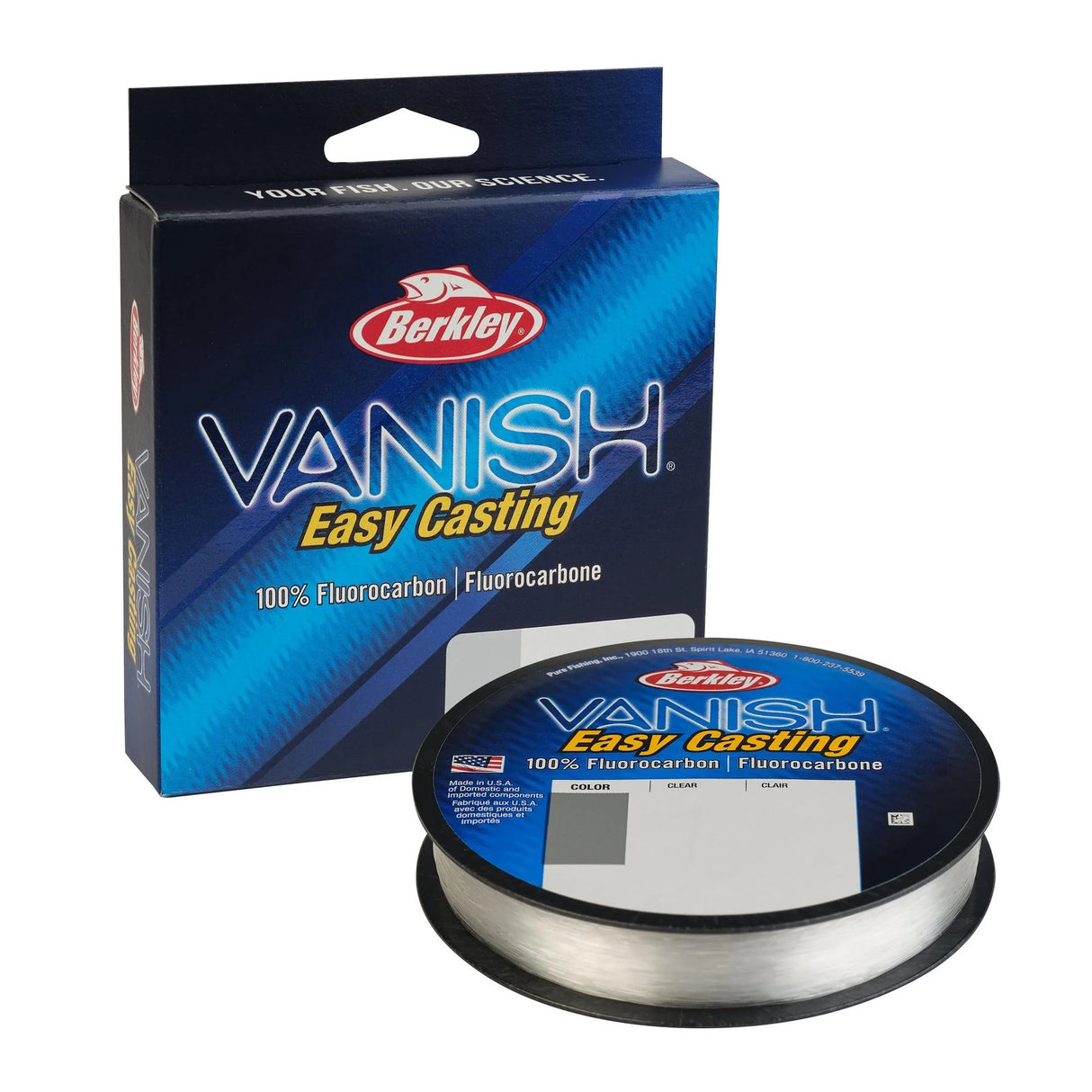 BERKLEY VANISH EASY CASTING FISHING LINE