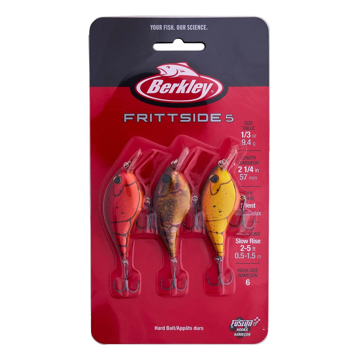 BERKLEY FRITTSIDE 5 3PK
