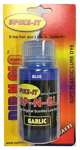 SPIKE-IT DIP-N-GLO GARLIC SCENTED LURE DYE 2oz
