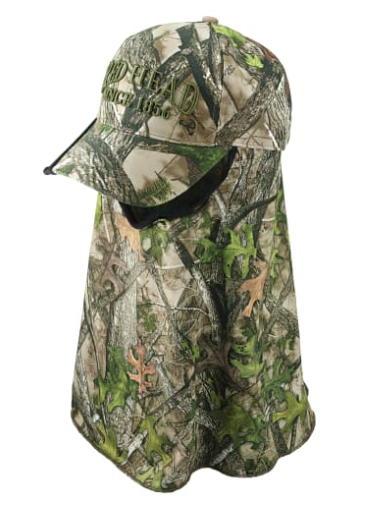REDHEAD CAMO FACE MASK CAP