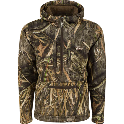 DRAKE ULTIMATE WADER QTR ZIP HOODIE