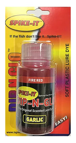 SPIKE-IT DIP-N-GLO GARLIC SCENTED LURE DYE 2oz