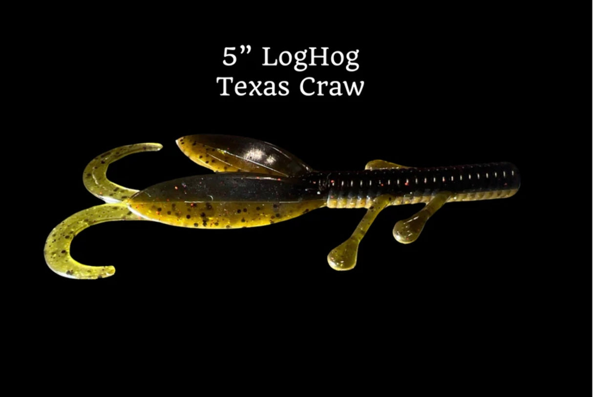 BOJANGLE BAITS 5” LOG HOG SOFT BAITS