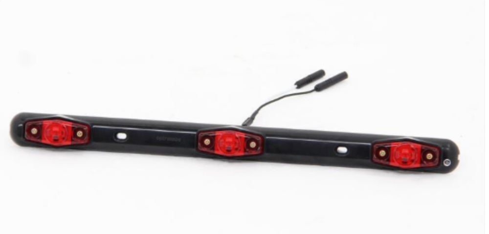MARPAC TOUCH GUY TRAILER LIGHT BAR LED BLACK BASE RED LED