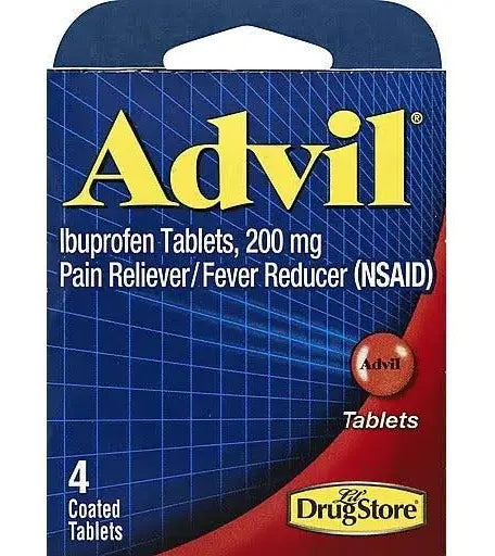ADVIL 4 COATED TABLETS 200 MG