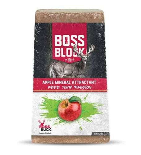 BOSS BLOCK APPLE MINERAL ATTRACTANT