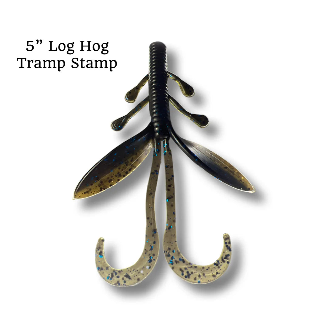 BOJANGLE BAITS 5” LOG HOG SOFT BAITS