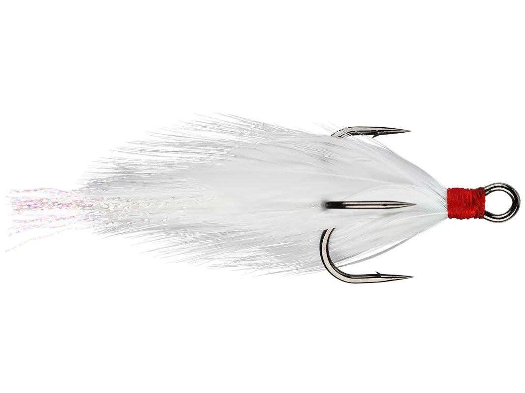 GAMAKATSU FEATHERED TREBLE HOOKS 2PCK