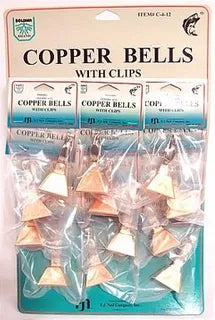 COPPER BELLS W/CLIPS 1PK