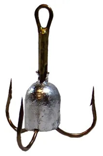 WEIGHTED TREBLE HOOKS 2PCK