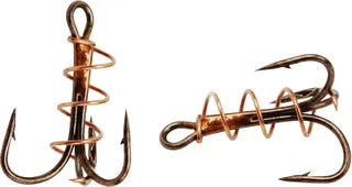 LAKE & STREAM SOFT BAIT DOBY TREBLE HOOKS 5PCK