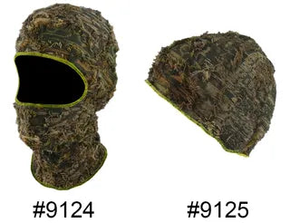 QUIETWEAR 3D CAMO GRASS 1-HOLE MASK REVERSIBLE