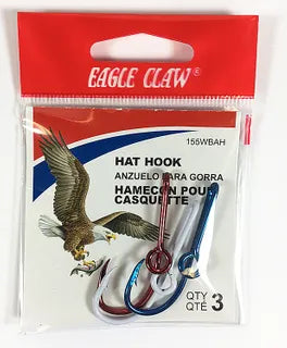 EAGEL CLAW HAT HOOK - 3PK