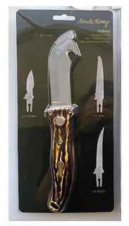 UNCLE HENRY KNIFE INTERCHANGEABLE 4-BLADE COMBO