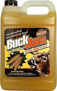 BUCK JAM INSTANT MINERAL LICK- SWEET CORN 1 GAL