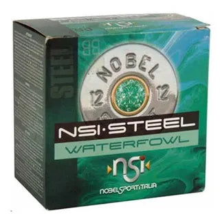 STEEL NOBEL AMMO 12 GA 3" 1-1/4 OZ 4 SHOT