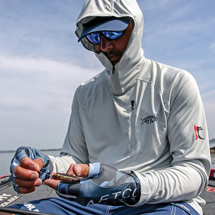 AFTCO JASON CHRISTIE HOODED PERFORMANCE SHIRT