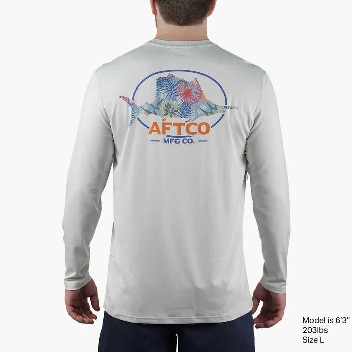 AFTCO SUMMERTIME UVX LS SUN PROTECTION SHIRT