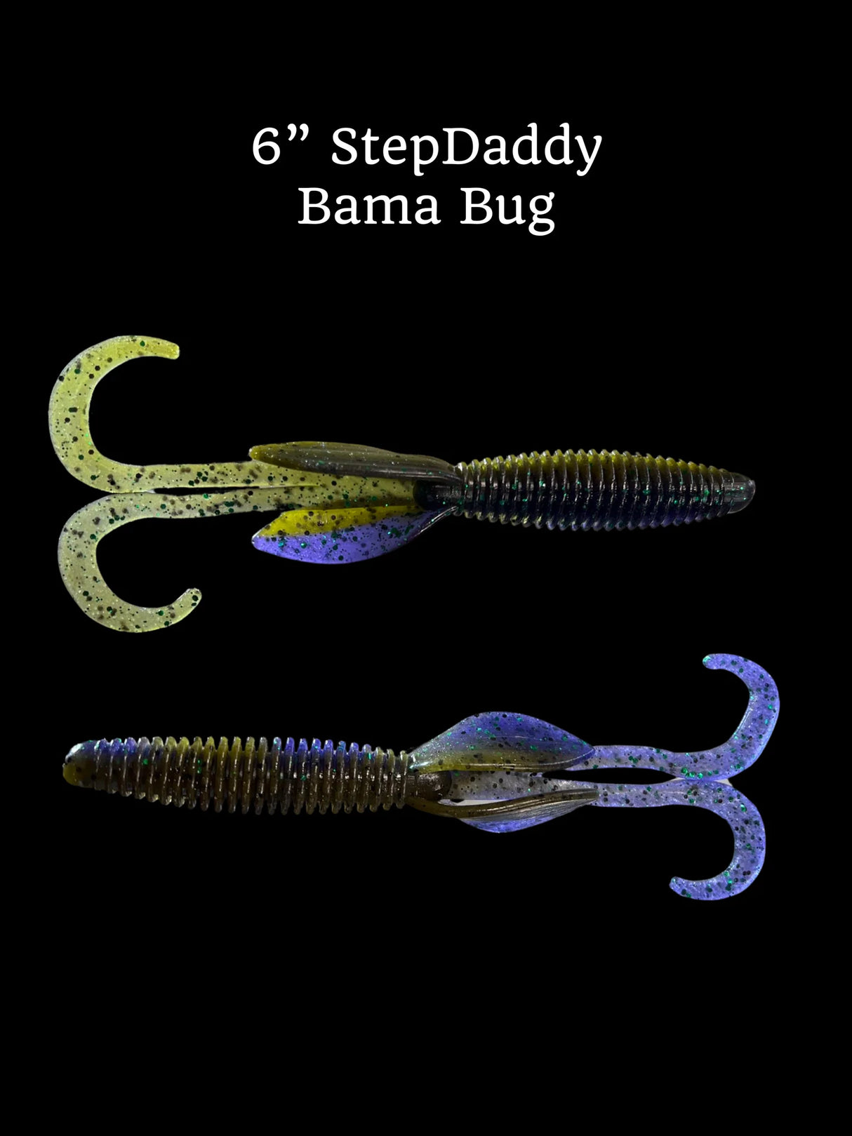 BOJANGLE BAITS 6" STEPDADDY SOFT BAITS