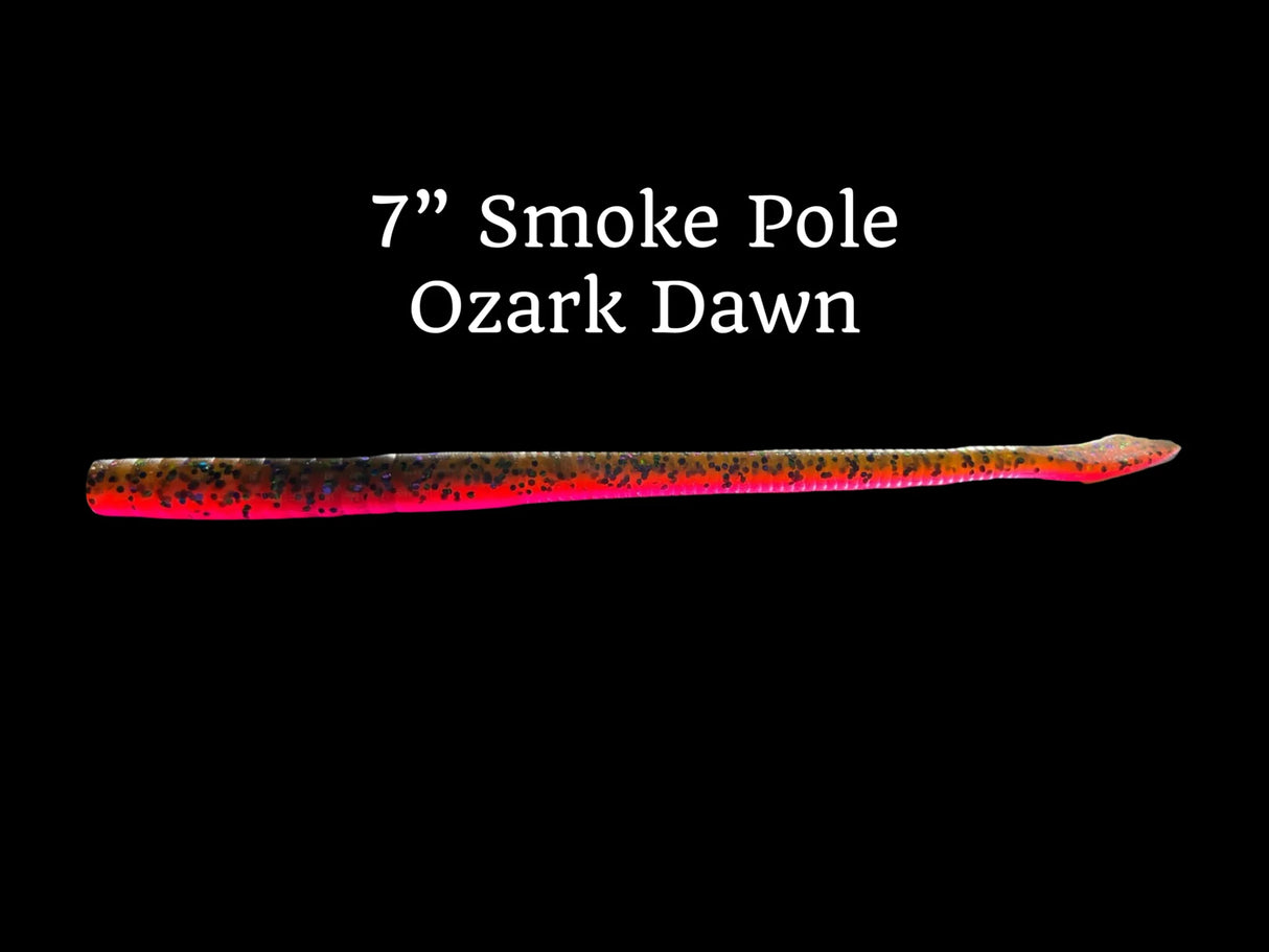 BOJANGLE BAITS 7" SMOKE POLE SOFT BAITS