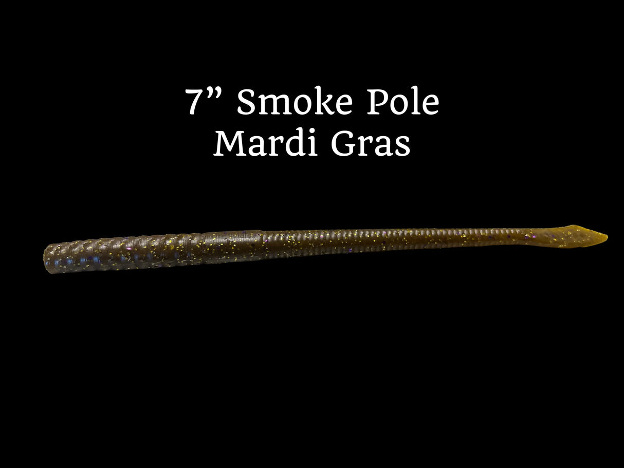 BOJANGLE BAITS 7" SMOKE POLE SOFT BAITS