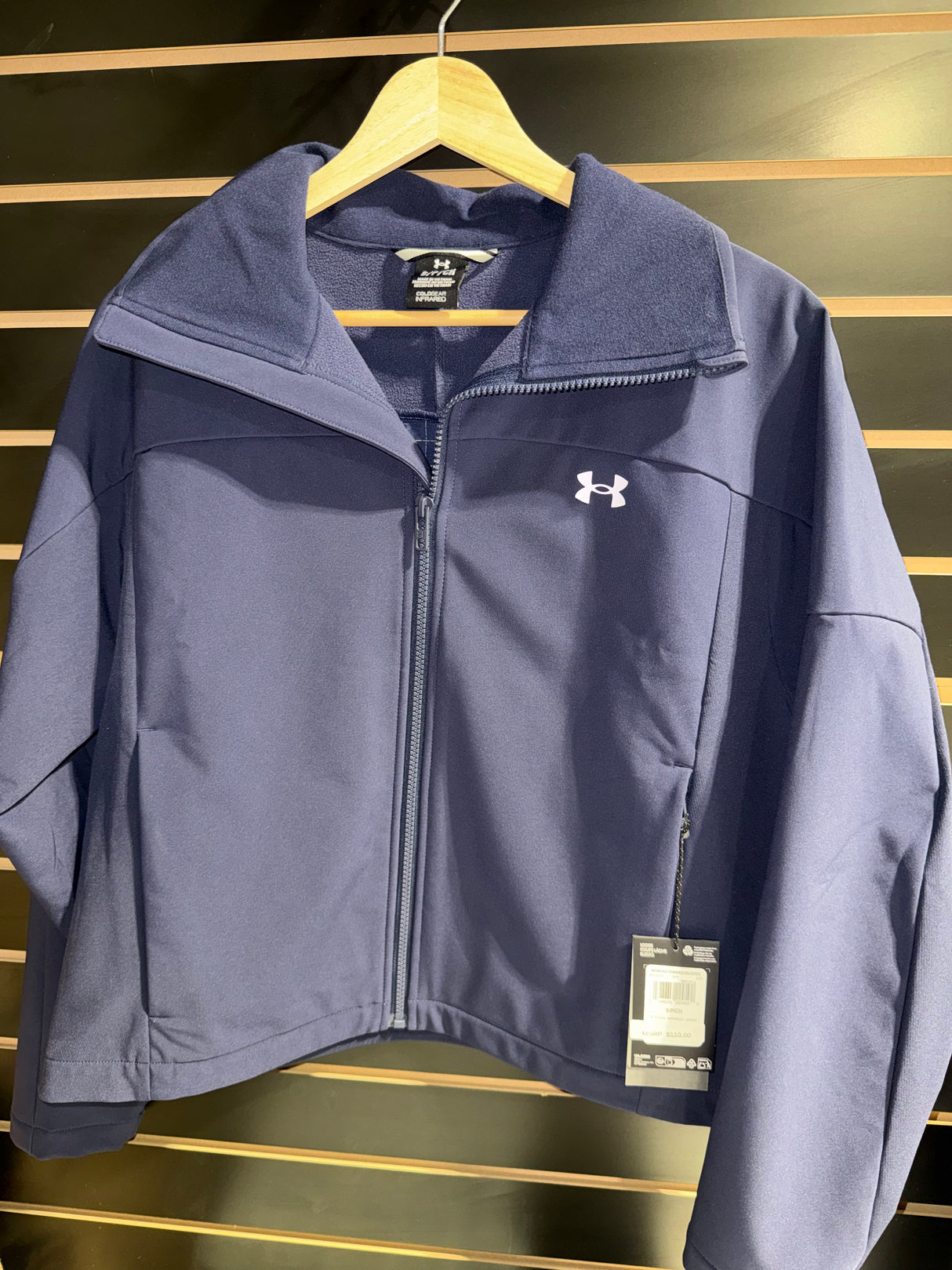 UNDER ARMOUR WOMENS SHIELD SOFTSHELL JACKET 50% OFF