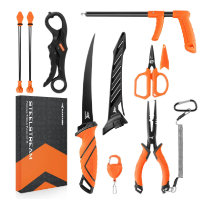 KASTKING STEELSTREAM 6PC FISHING TOOL KIT