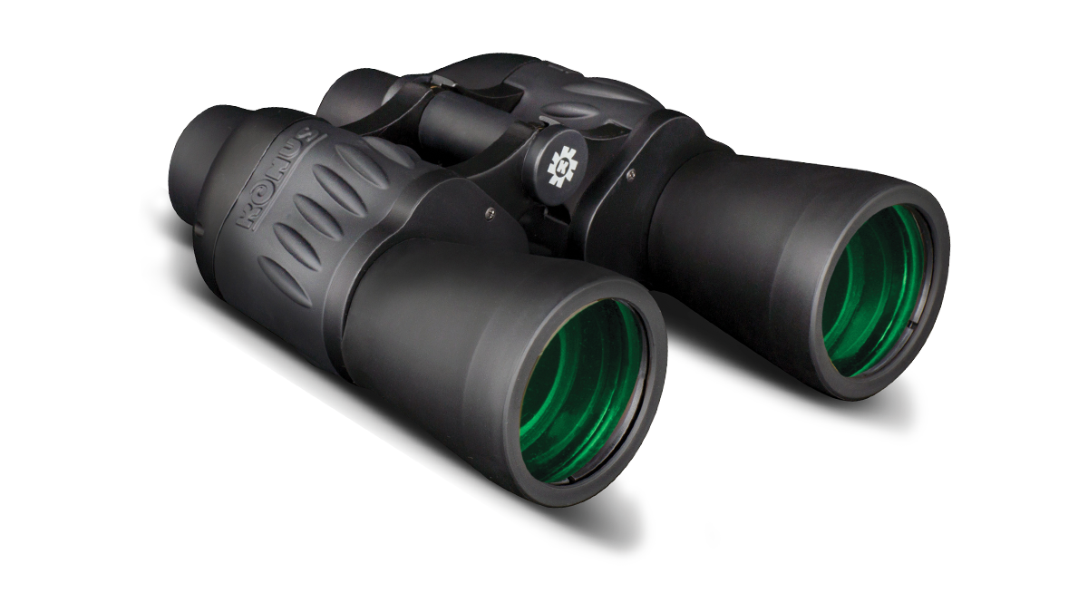KONUS 10X50 SPORTY WIDE ANGLE BINOCULARS W/CASE