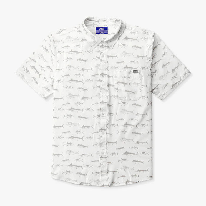 AFTCO BOATBAR SS BUTTON DOWN SHIRT | QUIET TIDE