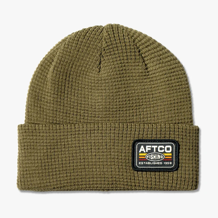 AFTCO CHEVRON WAFFLE BEANIE