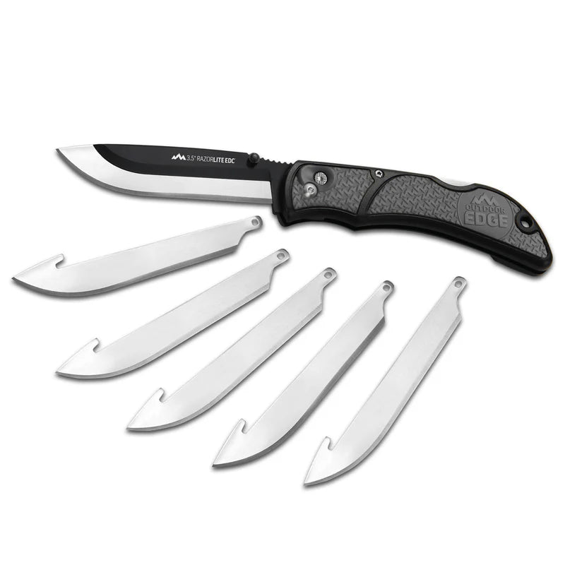 OUTDOOR EDGE 3.5" RAZOR EDC ELITE REPLACEABLE BLADE CARRY KNIFE